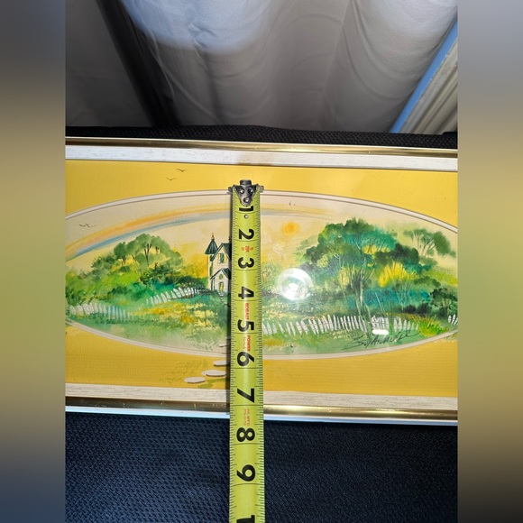 JOY ALLDREDGE ORIGINAL WATERCOLOR PAINTING “Sweet Home” FRAMED 78 - Picture 8 of 8